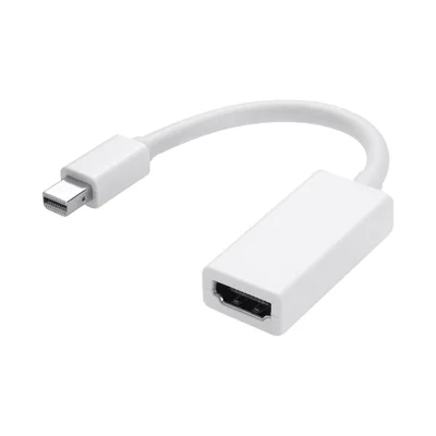 Cabo Conversor Adaptador Mini Displayport Para HDMI Full Hd 1080p Branco