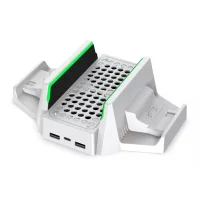 Base Vertical XBOX Series S Cooler Dock + 2 Baterias 800mah