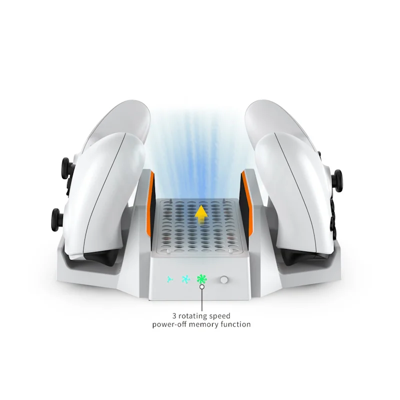Imagem 3 de 5 do produto Base Vertical XBOX Series S Cooler Dock + 2 Baterias 800mah