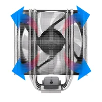 Air Cooler 120mm Thermaltake Ux210, ARGB, Black Cl p079 ca12sw a 12
