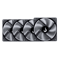 Kit 4 Cooler Fan Rise Mode 120mm 12v Preto - Rm-bk-01-fb 2