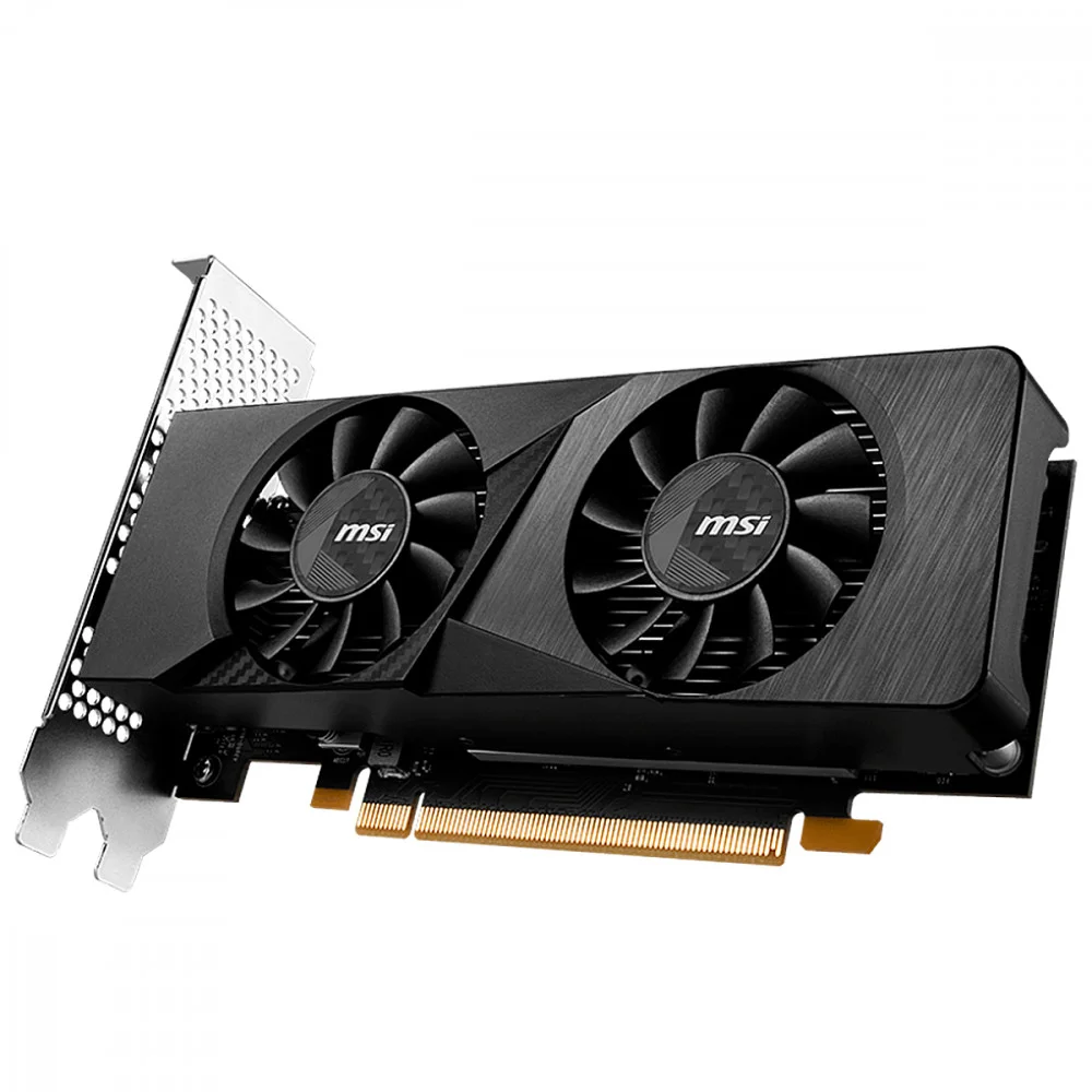 Imagem 2 de 5 do produto Placa De Vídeo RTX 3050 Msi Geforce, Low Profile, 6GB, GDDR6, 96 Bits - 912-V812-023