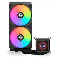 Water Cooler 280 Display Lcd Lian Li Galahad Ii Aio, ARGB, 280mm, Intel-amd, Preto - Ga2alcd28b 2