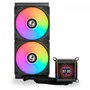 Water Cooler 280 Display Lcd Lian Li Galahad Ii Aio, ARGB, 280mm, Intel-amd, Preto - Ga2alcd28b 3