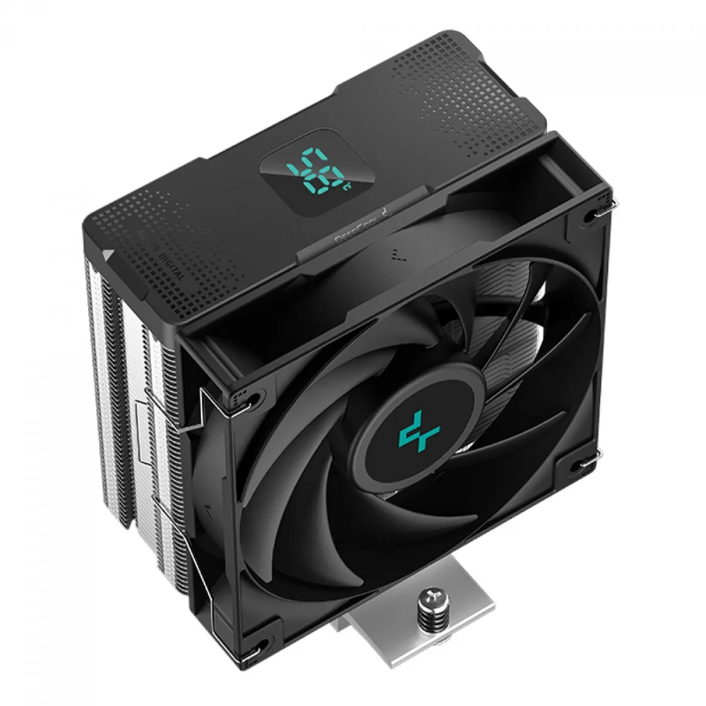 Imagem 3 de 5 do produto Cooler Deepcool Ag400 Digital 120mm Intelamd Preto - R-ag400-bkndmn-g-1