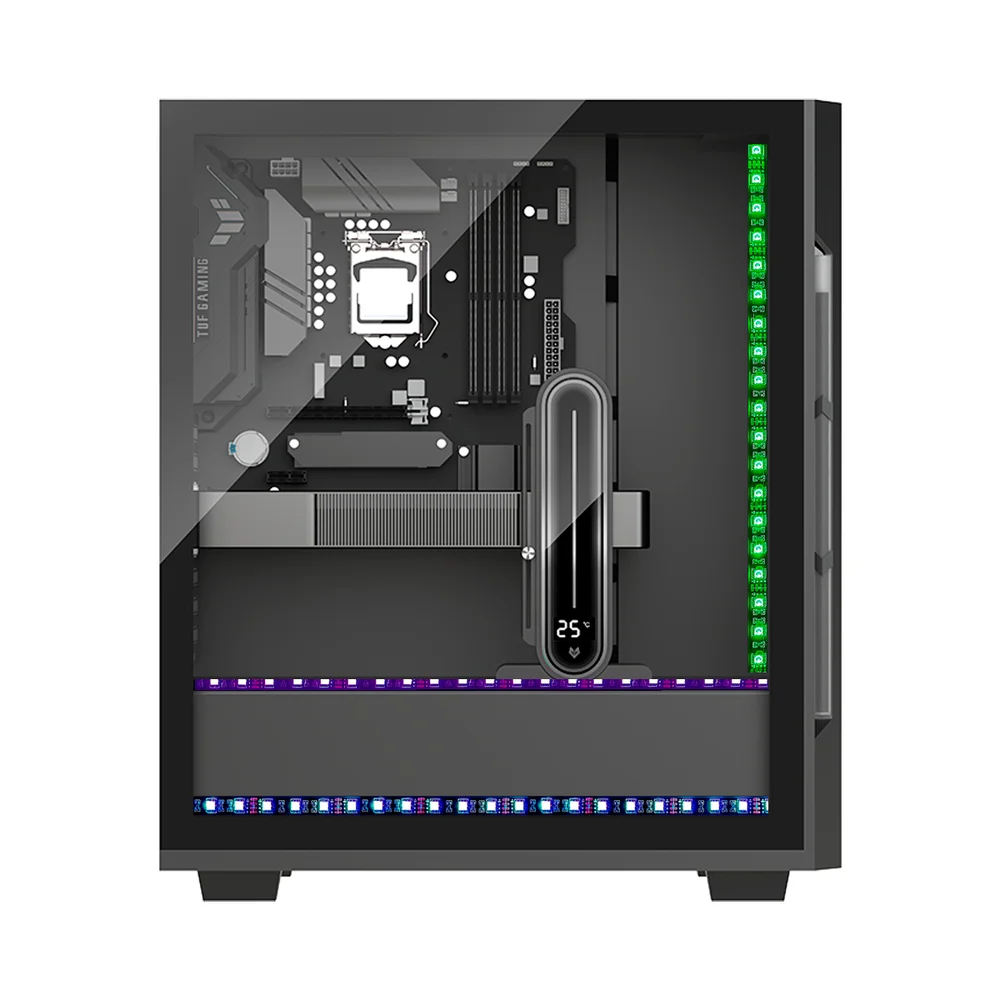 Imagem 5 de 5 do produto Fita de Led RGB, Para Gabinete, 12v 4 Pinos, 30 Leds, Resistente à água IP65, 500mm, Comprimento ajustável