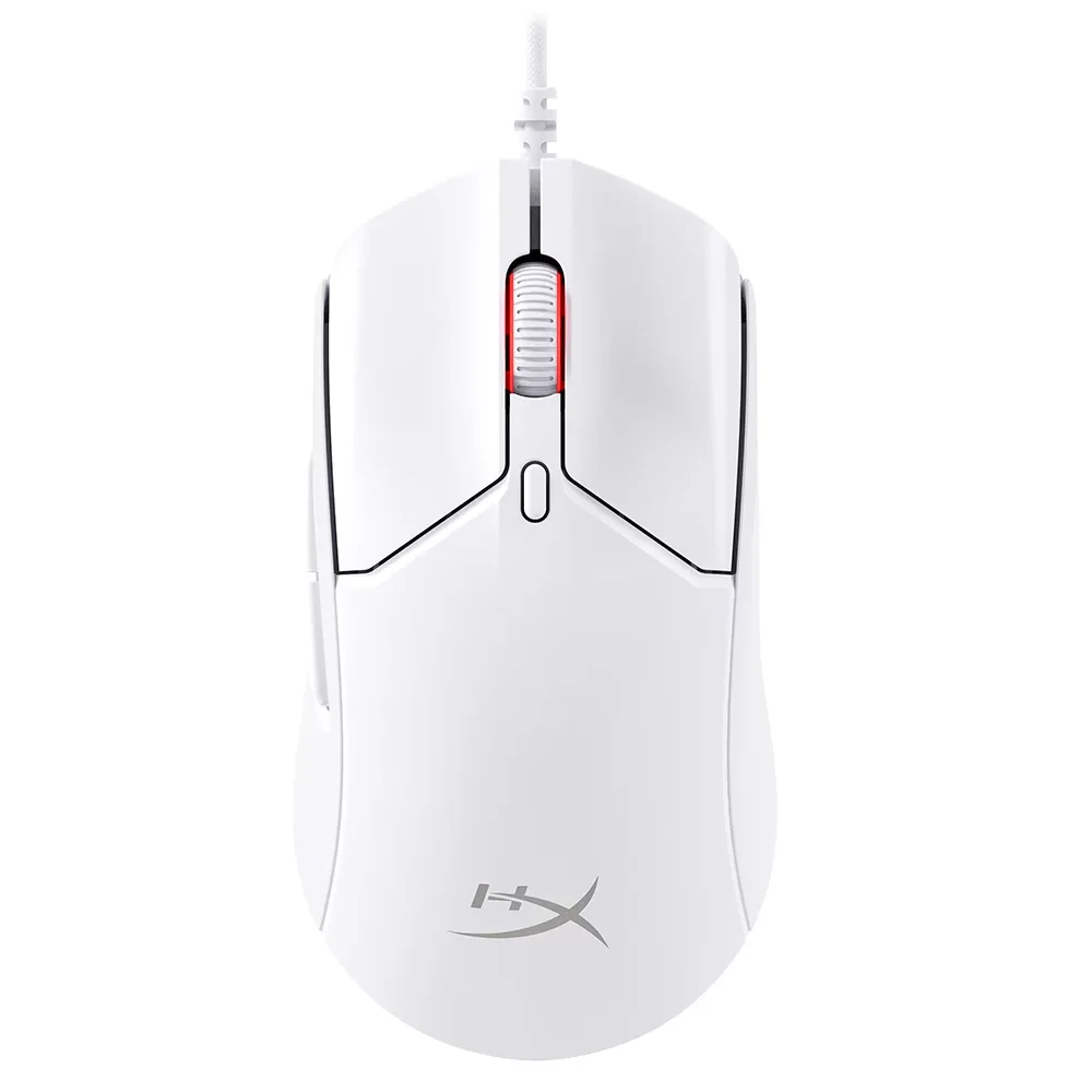 Imagem 2 de 5 do produto Mouse Gamer Hyperx Multifire, Com Fio, Haste 2, Branco.
