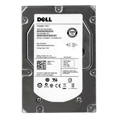 Hd Dell Sas 300gb 3.5 15k.7 Pn F617n 0f617n St3300657ss 0 Horas.