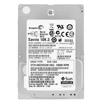 Hd Sas Sun Oracle 146gb 10k 2.5 St914603ssun146g St9146803ss