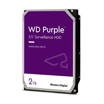 Hd 2TB Sata - 64mb Cache WD Purple Surveillance - Wd23purz - Ideal Para Cftv