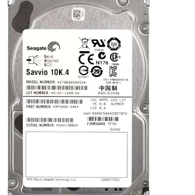 Hd Seagate St9600204ss 600gb Sas 10k 2.5 Cor Prata