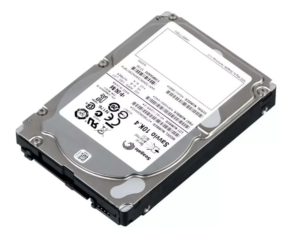 Hd Seagate St9600204ss 600gb Sas 10k 2.5 Cor Prata