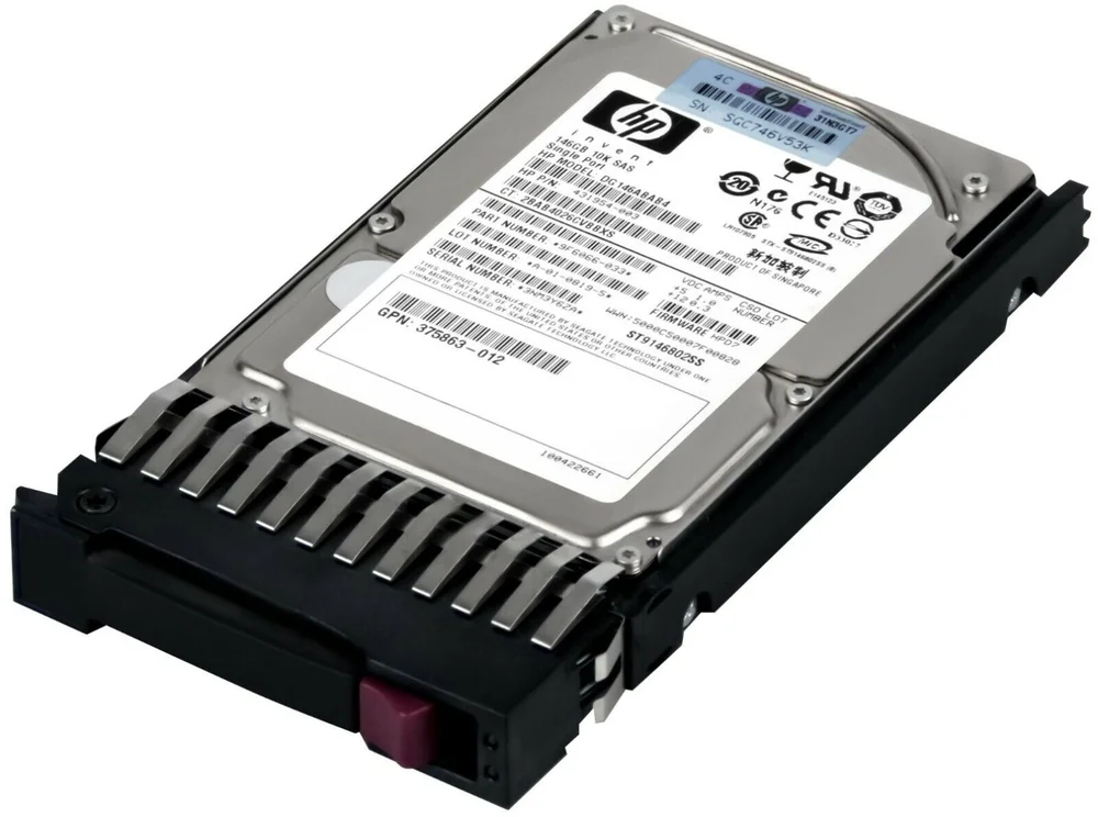 Imagem 2 de 3 do produto Hd Sas Hp 146gb 10k 2.5 Dg146abab4 St9146802ss Rec.