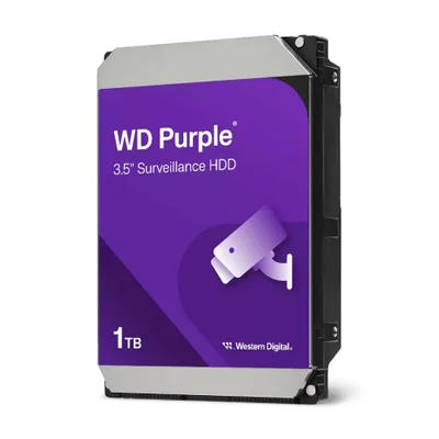 Hd 1TB Sata3 WD Purple Para Vigilância, Wd11purz