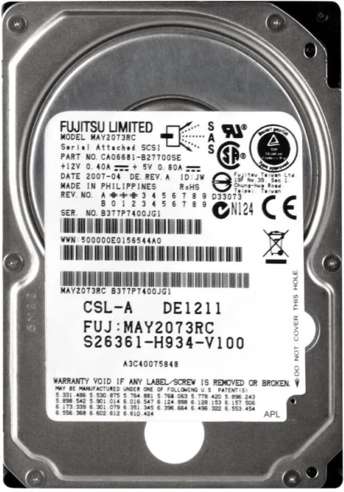 Hd Sas Sun Oracle 73gb 10k 2.5 May2073rc May2073rcsun73g Hd Sas Sun Oracle 73gb 10k 2.5 May2073rc May2073rcsun73g