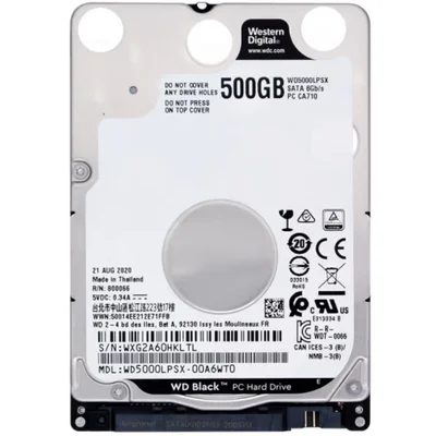 Hd Notebook Sata WD Black 500gb 2.5pol