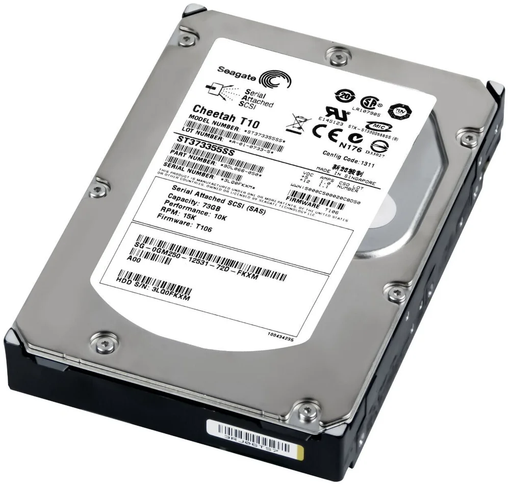 Hd Sas Dell 73gb 15k 3.5 0gm250 Gm250 St373355ss Rec. Hd Sas Dell 73gb 15k 3.5 0gm250 Gm250 St373355ss Rec.