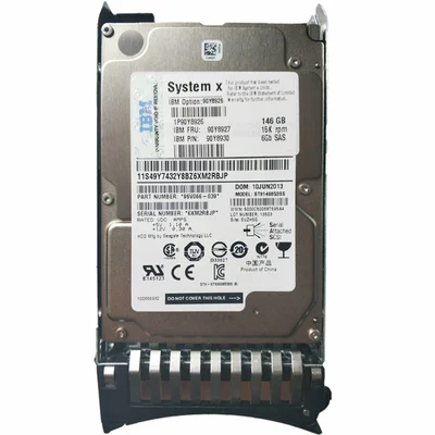 Hd Sas Ibm 146gb 15k 2.5 90y8927 90y8930 Mbe2147rc