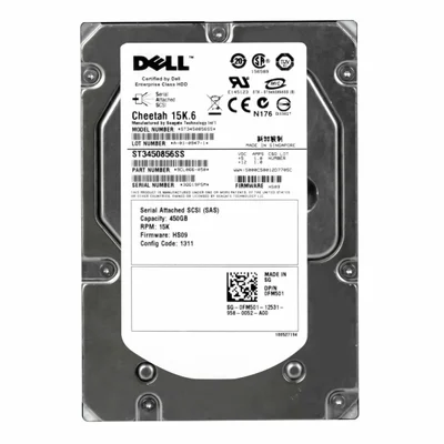 Hd Sas Dell 450gb Cheetah 15k.6 0fm501 Fm501 St3450856ss.