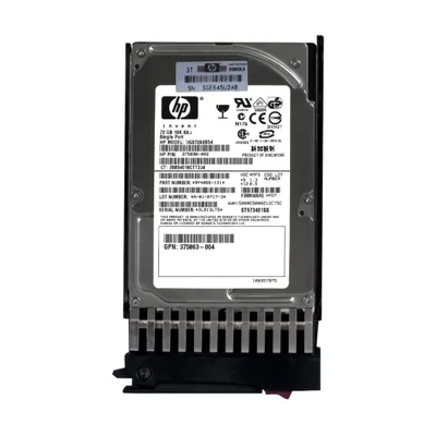 Hd Sas Hp 72gb 10k 2.5 Dg072a8b54 375863-004 375696-002