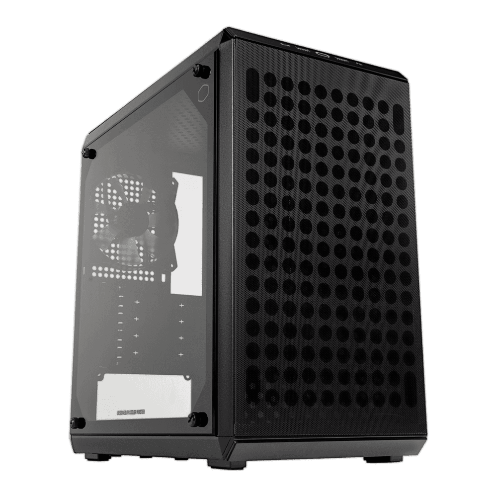 Gabinete Cooler Master Masterbox Q300l V2  Lateral Vidro Temperado - Q300lv2-kgnn-s00