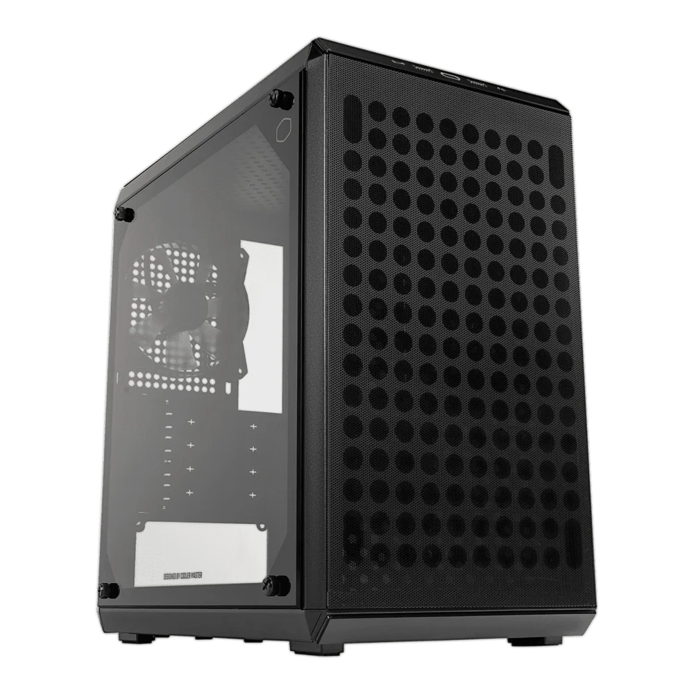 Gabinete Cooler Master Masterbox Q300l V2 Lateral Vidro Temperado - Q300lv2-kgnn-s00