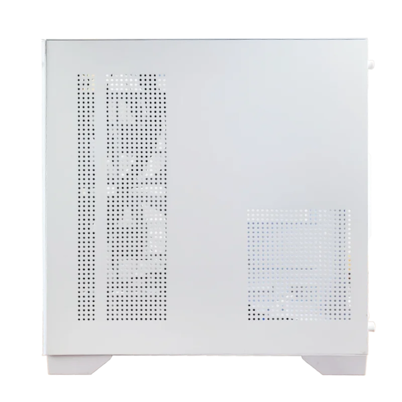 Imagem 5 de 5 do produto Gabinete Gamer Cubo Em Vidro Temperado Com Fans Rgb - Gb1791 - Branco