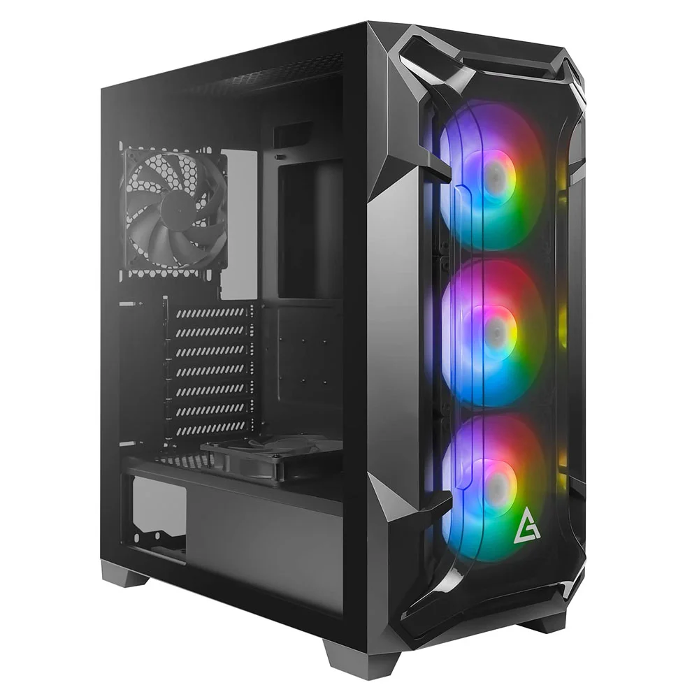 Gabinete Antec Df600 Flux, Preto, Mid-tower, Vidro Lateral
