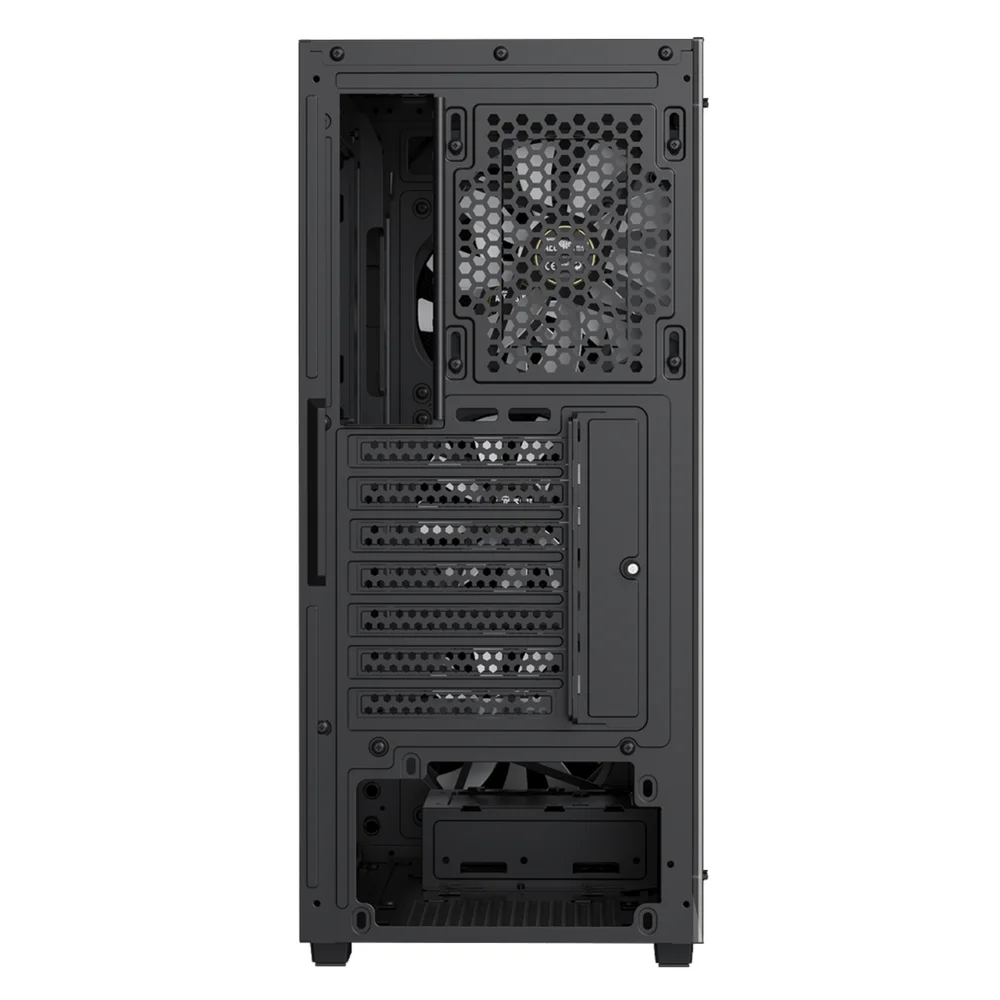 Imagem 5 de 5 do produto Gabinete Gamer Aura Gc1 Elite Preto 4 Fans Rgb Inclusas Gamdias