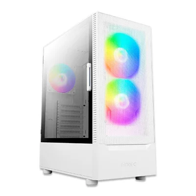 Gabinete Gamer Antec Nx410 V2 Lateral De Vidro Temperado Micro Atx/itx/atx 2 Fans RGB