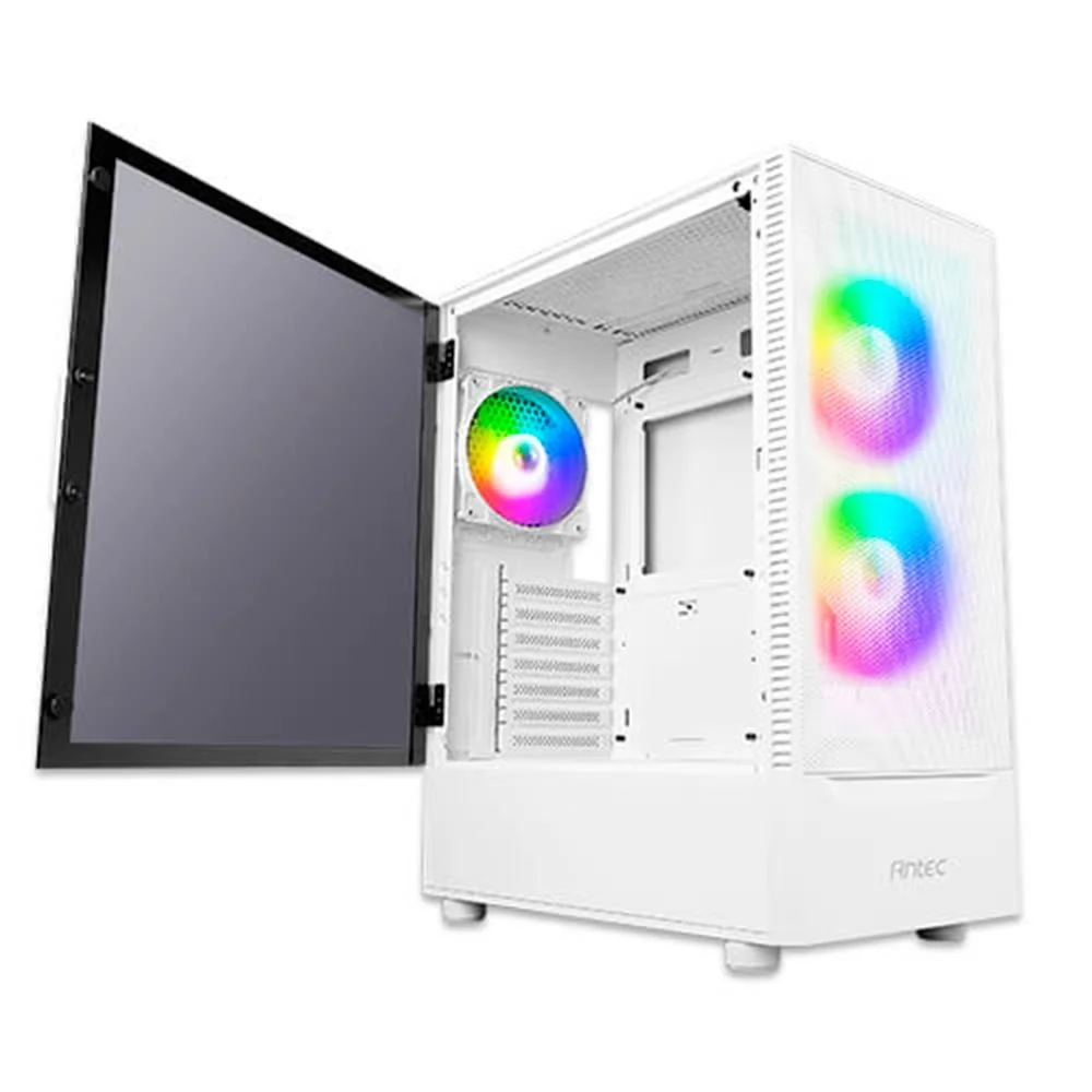 Imagem 5 de 5 do produto Gabinete Gamer Antec Nx410 V2 Lateral De Vidro Temperado Micro Atx/itx/atx 2 Fans RGB