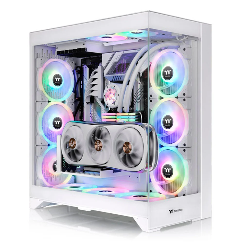 Gabinete Cte E600 Mx Snow Mid Tower Tt  - Ca-1y3-00m6wn-00