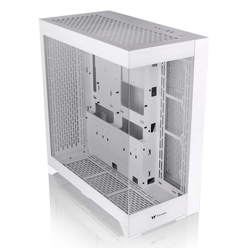 Imagem 2 de 5 do produto Gabinete Cte E600 Mx Snow Mid Tower Tt  - Ca-1y3-00m6wn-00