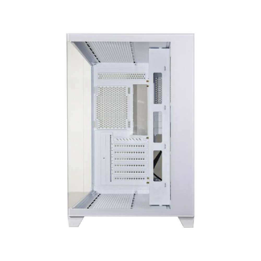 Imagem 5 de 5 do produto Gabinete Gamer K-mex Ghost Shark Mid Tower, ATX, Lateral E Frontal Em Vidro Temperado, Branco