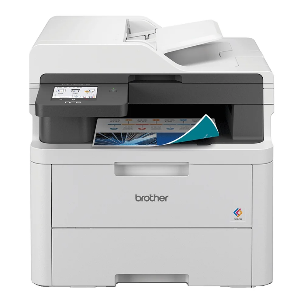 Impressora Multifuncional Brother Dcp-l3560cdw, Colorida, WiFi, Ethernet, USB, Duplex, 110v