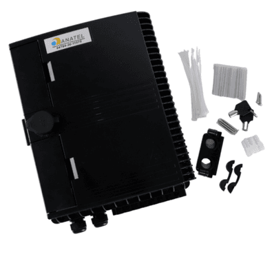 Fibra Cto 16p Sangria Pto Com 2 Travas  Jz-1321 Anatel