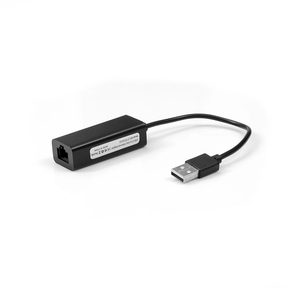 Imagem 3 de 4 do produto Adaptador Plus Cable Adp-usblan100bk Usb 2.0 (m) X Rj45