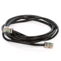 Cabo De Rede Blindado Cat5e Com Rj45 Preto - 50 Metros