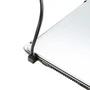 Cabo De Rede Cat5e Plug 90° Graus Para Cima Preto - 50 Cm.