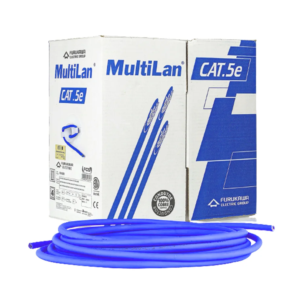 Cabo De Rede Furukawa Cat5e Anti Chama - 65 Metros Cabo De Rede Furukawa Cat5e Anti Chama - 65 Metros
