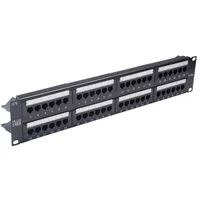 Patch Panel 48 Portas Cat5e Com Guia La-p548 Pluscable
