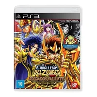Jogo Los Caballeros Del Zodiaco Soldados Valientes Ps3 Novo