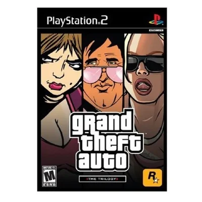 Jogo Grand Theft Auto Trilogy - Playstation 2 Lacrado.