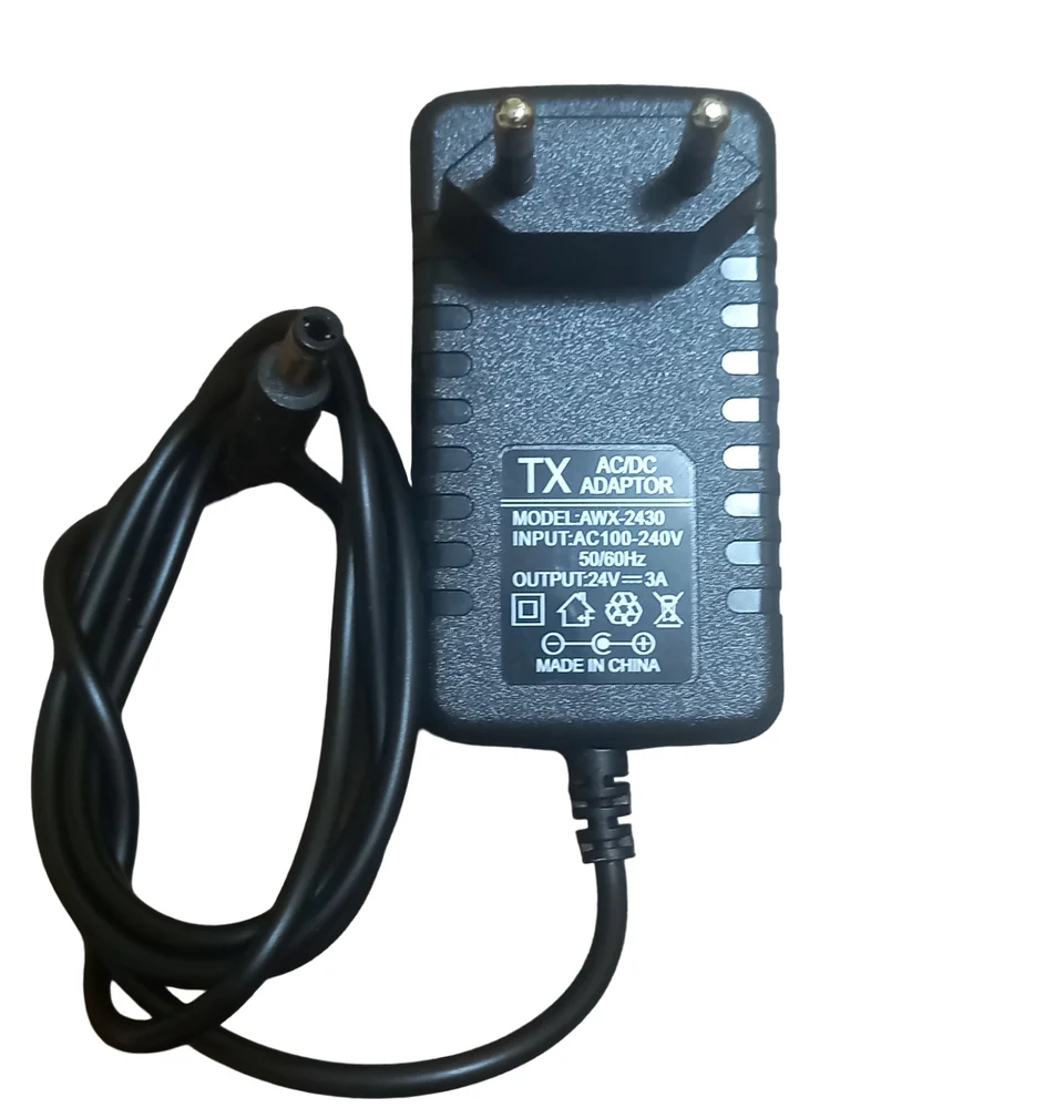 Fonte De Alimentação 24v 3a Plug P4 Bivolt 110-240v. Fonte De Alimentação 24v 3a Plug P4 Bivolt 110-240v.