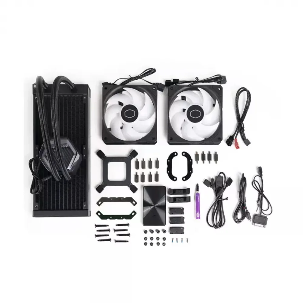 Imagem 5 de 5 do produto Water Cooler Masterliquid Atmos Cooler Master RGB - 240mm - Mlx-d24m-a25pz-r1