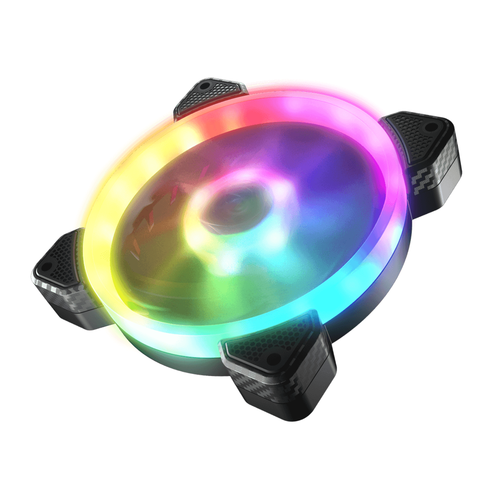 Imagem 2 de 5 do produto Fan Cooler Gamer Cougar Vortex Vx 120, ARGB, Kit 3 - 3mvx1203.0001