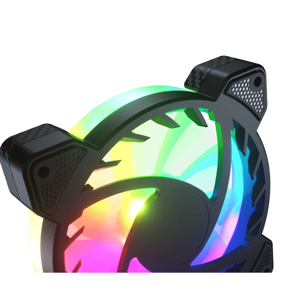 Imagem 3 de 5 do produto Fan Cooler Gamer Cougar Vortex Vx 120, ARGB, Kit 3 - 3mvx1203.0001