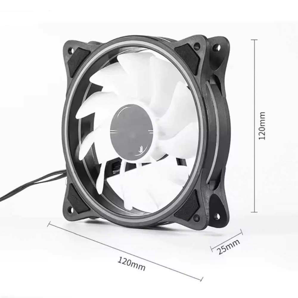 Cooler Fan 120mm Com LED RGB Colorido 12v 1200rpm Dex - Dx-12-g 6