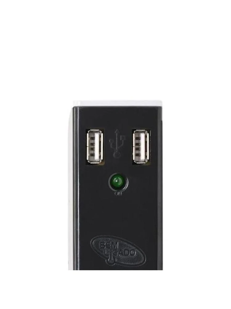Imagem 2 de 5 do produto Carregador Usb 2,1a+filtro Fl-usb21gbk