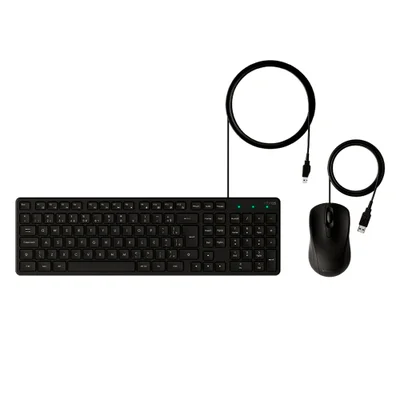 Teclado E Mouse Cci20 C/ Fio Preto - Intelbras